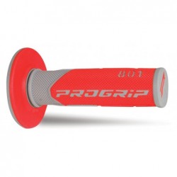 Progrip Manetki Pg801 Manetki, Off Road (22+25Mm, Dł.115Mm) Kolor Szary/Czerwony (Dwuskładnikowe) (801-288) (Pg801/7)
