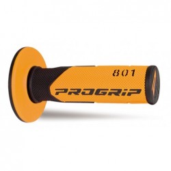Progrip Manetki Pg801 Manetki, Off Road (22+25Mm, Dł.115Mm) Kolor Czarny/PomarańCzowy (Dwuskładnikowe) (801-144) (Pg801/5)