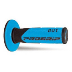 Progrip Manetki Pg801 Manetki, Off Road (22+25Mm, Dł.115Mm) Kolor Czarny/Jasny Niebieski (Dwuskładnikowe) (Pg801) (801-286)