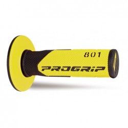 Progrip Manetki Pg801 Manetki, Off Road (22+25Mm, Dł.115Mm) Kolor Czarny/Żółty (Dwuskładnikowe) (801-142) (Pg801/2)