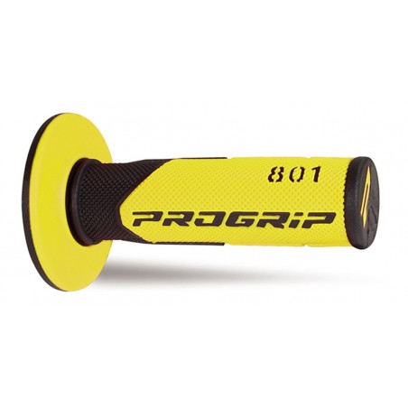 Progrip Manetki Pg801 Manetki, Off Road (22+25Mm, Dł.115Mm) Kolor Czarny/Żółty (Dwuskładnikowe) (801-142) (Pg801/2)