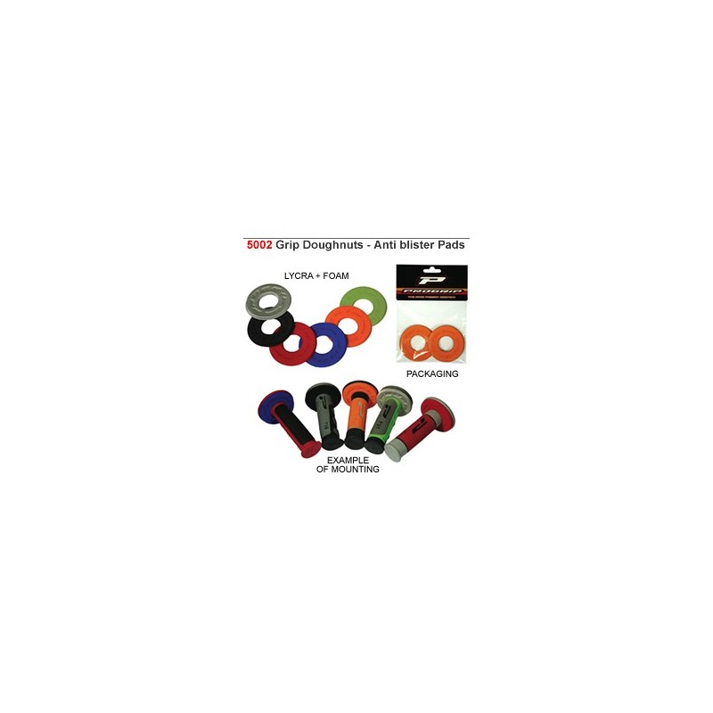 Progrip Nakładki (Pianki Andtyodciskowe Donutz) Na Manetki Pg5002 Kolor Szary (Pg5002Gn) (5002-108)