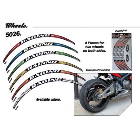 Progrip Taśma Ozdobna Na Felgi Racing Kolor Niebieski