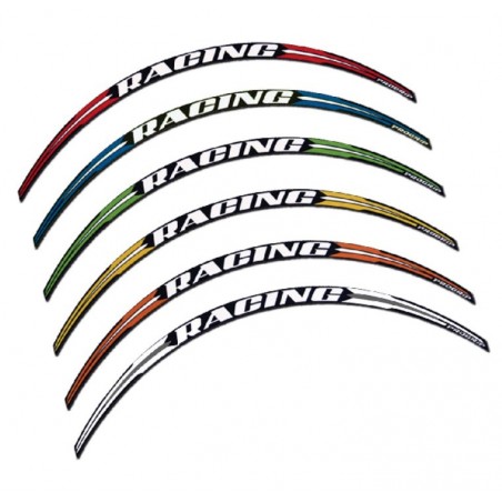 Progrip Taśma Ozdobna Na Felgi Racing Kolor Zielony (Wypukła) (5026-103)
