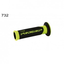 Progrip Manetki Pg732 Road (22+25Mm, Dł.125Mm) Kolor Żółty Fluo/Czarny (Dwuskładnikowe) (732-299) (Pg732/11)