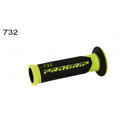 Progrip Manetki Pg732 Road (22+25Mm, Dł.125Mm) Kolor Żółty Fluo/Czarny (Dwuskładnikowe) (732-299) (Pg732/11)