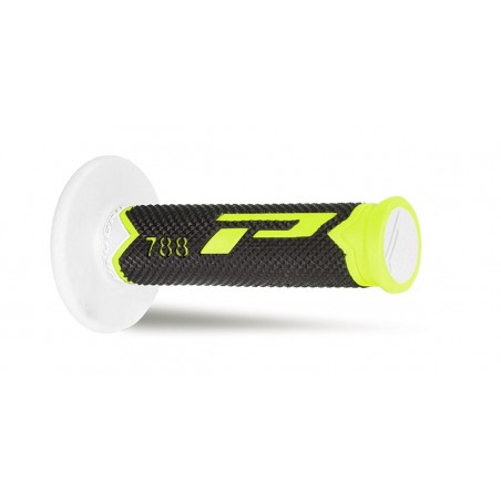 Progrip Manetki Pg788 Manetki, Off Road (22+25Mm, Dł.115Mm) Kolor Żółty Fluo/Czarny/Biały (Trójskładnikowe) (788-255) (Pg788/25)