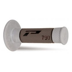 Progrip Manetki Pg790 Manetki, Off Road (22+25Mm, Dł.115Mm) Kolor Czarny/Ciemnoszary/Szary (Trójskładnikowe) (790-239) (790-14)