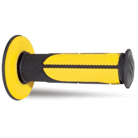 Progrip Manetki Pg798 Manetki, Off Road (22+25Mm, Dł.115Mm) Kolor Czarny Żółty (Dwuskładnikowe Half Waffle)