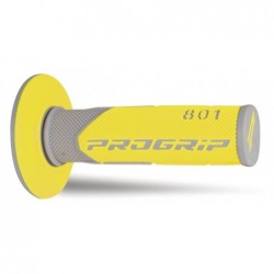 Progrip Manetki Pg801 Manetki, Off Road (22+25Mm, Dł.115Mm) Kolor Szary/Żółty (Dwuskładnikowe) (801-289) (Pg801/1)