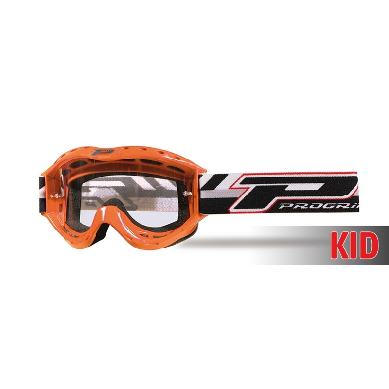 Progrip Gogle Pg3101 Atzaki Kid Dziecięce Kolor Pomarańczowy (Szyba Pg3111 1Mm, No Fog, Anti Uv) (Pg3101Or) (3101-106)