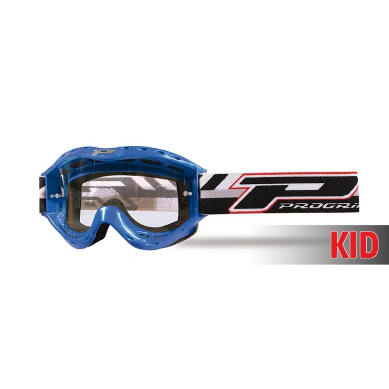 Progrip Gogle Pg3101 Atzaki Kid Dziecięce Kolor Niebieski (Szyba Pg3111 1Mm, No Fog, Anti Uv) (Pg3101Bl) (3101-104