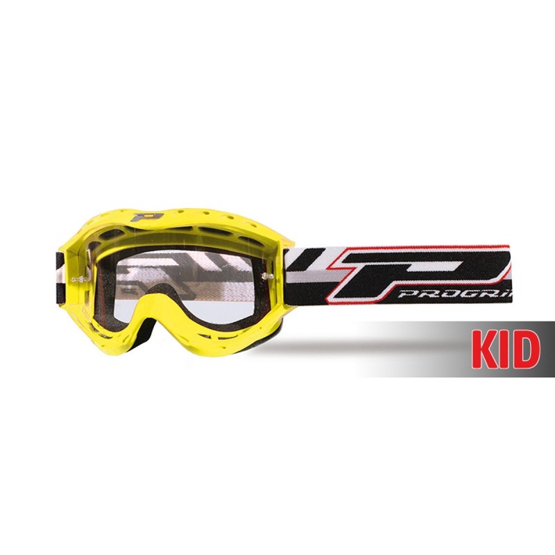 Progrip Gogle Pg3101 Atzaki Kid Dziecięce Kolor Żółty (Szyba Pg3111 1Mm, No Fog, Anti Uv) (Pg3101Yl) (3101-105)