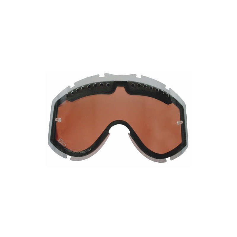 Progrip Szybka Pg3257 Do Gogli Pg3200/Pg3201/Pg3204/Pg3301/Pg3400/Pg3404/Pg3450 Podwójna Pomarańczowa,Antifog + Antiscratch