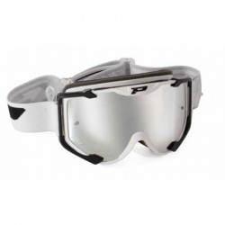 Progrip Gogle Pg3400-137 Fl Menace Kolor Biały Lustrzana Antiscratch, No Fog, Anti Uv + Pg3210 Gratis) (Pg3404/17Wh)