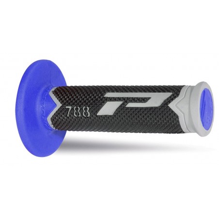Progrip Manetki Pg788 Manetki, Off Road (22+25Mm, Dł.115Mm) Kolor Szary/Czarny/Niebieski (Trójskładnikowe) (788-215)