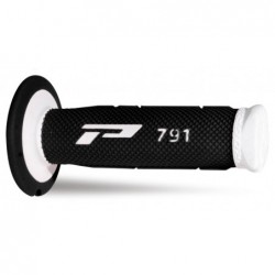 Progrip Manetki Pg791 Manetki, Off Road (22+25Mm, Dł.115Mm) Kolor Biały/Czarny (Dwuskładnikowe) (791-137)