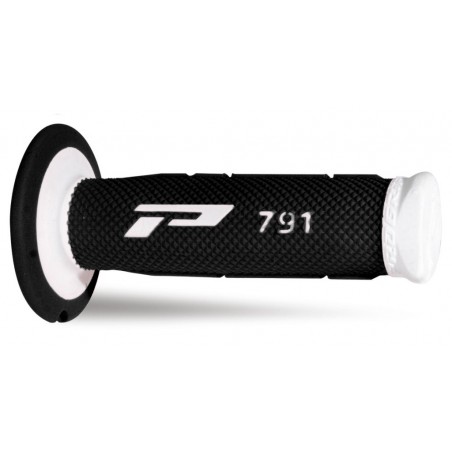 Progrip Manetki Pg791 Manetki, Off Road (22+25Mm, Dł.115Mm) Kolor Biały/Czarny (Dwuskładnikowe) (791-137)