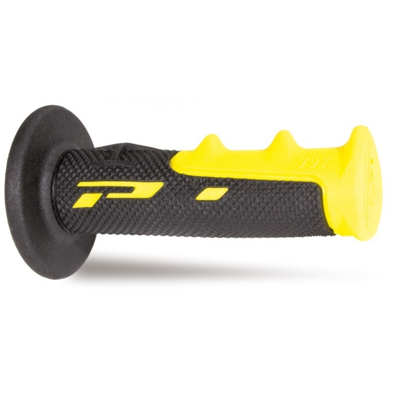 Progrip Manetki Pg797 Manetki, Off Road (22+25Mm, Dł.115Mm) Kolor Żółty/Czarny (Dwuskładnikowe) (797-202)