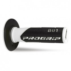 Progrip Manetki Pg801 Manetki, Off Road (22+25Mm, Dł.115Mm) Kolor Biały/Czarny (Dwuskładnikowe) (801-137)