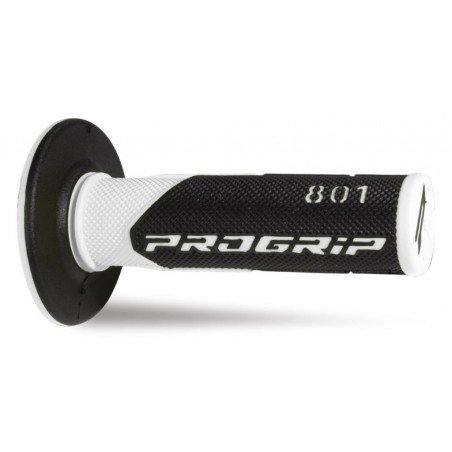 Progrip Manetki Pg801 Manetki, Off Road (22+25Mm, Dł.115Mm) Kolor Biały/Czarny (Dwuskładnikowe) (801-137)