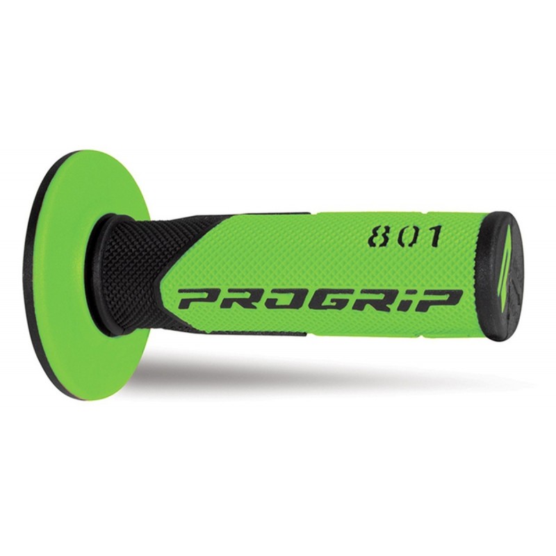 Progrip Manetki Pg801 Manetki, Off Road (22+25Mm, Dł.115Mm) Kolor Czarny/Zielony (Dwuskładnikowe) (801-138) (Pg801Bk/Gr)