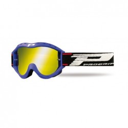 Progrip Gogle Pg3101 Fl Atzaki Kid Dziecięce Kolor Niebieski Fluo (Dwuwarstwowa, No Fog, Anti Uv) (Pg3101/18Blf) (3101-312 Fl)