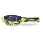 Progrip Gogle Pg3450 Ls Riot Kolor Niebieski Zółty Fluo (Szyba Pg3210, No Fog, No Scracht) (3450-264 Tr)