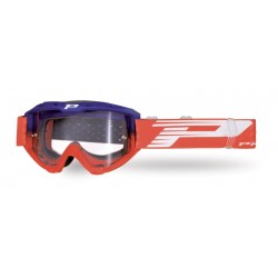 Progrip Gogle Pg3450 Ls Riot Kolor Niebieski Czerwony (Szyba Pg3210, No Fog, No Scracht) (3450-338 Tr)
