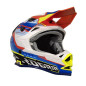 Progrip Kask Dziecięcy Pg3009 Junior/Kid Kolor Pomarańczowy Niebieski Biały Rozm.L (3009-364)