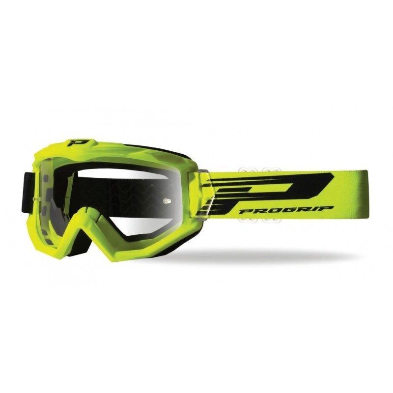 Progrip 2022/06 Gogle Pg3201 Atzaki Kolor Żółty Fluo (Szyba Pg3213 Antiscratch, Anti Uv) (3201-164)