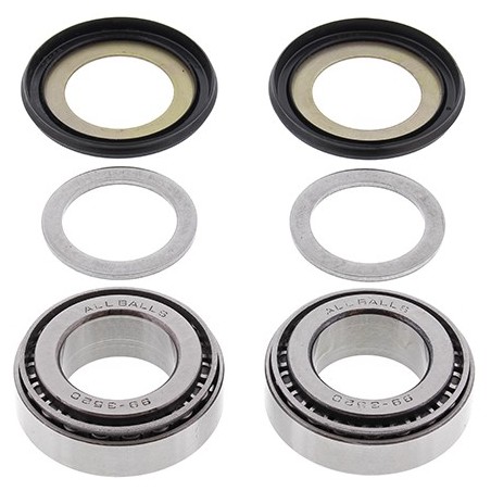 All Balls Łożyska Główki Ramy Z Uszczelniaczami Honda Cr 125 '79-'81, Cr 250 '78-'81