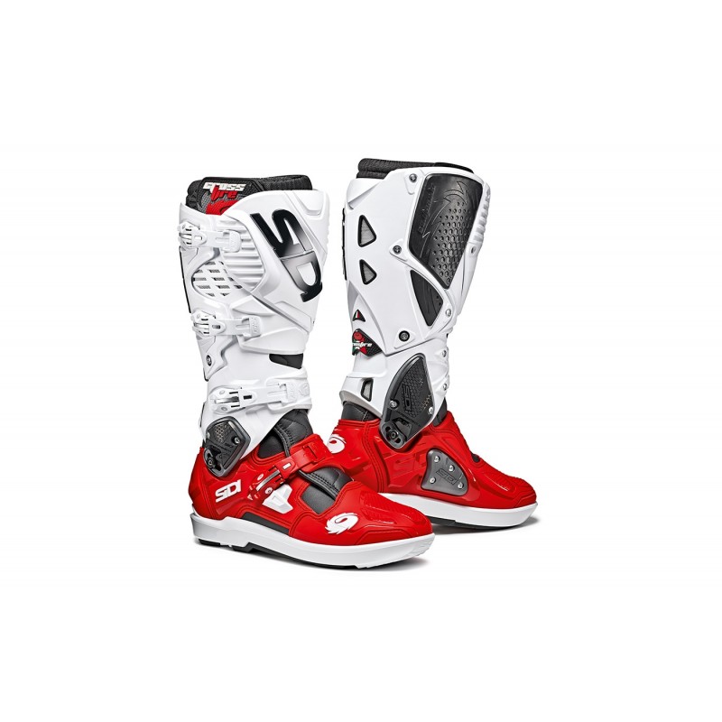 SIDI buty Crossfire 3 SRS biało czerwone czarne