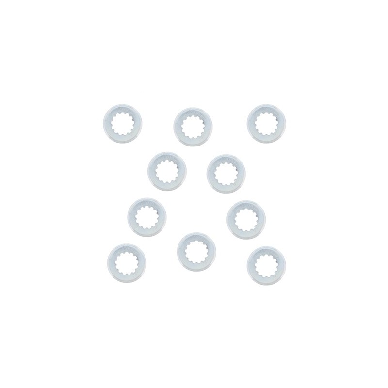 All Balls Podkładka (Zabezpieczenie) Nakrętki Zębatki Zdawczej Suzuki Gz250 Marauder, Ltf160 (10 Sztuk)