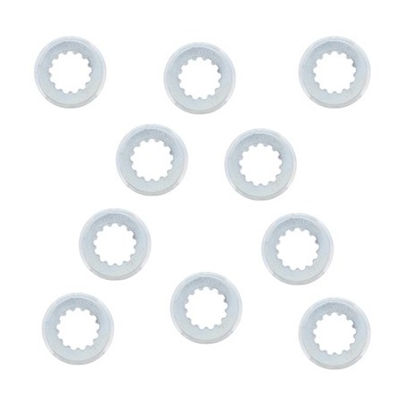 All Balls Podkładka (Zabezpieczenie) Nakrętki Zębatki Zdawczej Suzuki Gz250 Marauder, Ltf160 (10 Sztuk)