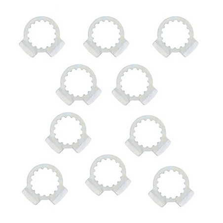 All Balls Podkładka (Zabezpieczenie) Nakrętki Zębatki Zdawczej Yamaha Yfm700R Raptor '06-'12, Yfz450R '09-'12 (10 Sztuk)