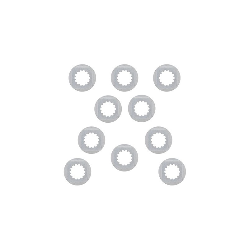 All Balls Podkładka (Zabezpieczenie) Nakrętki Zębatki Zdawczej Yamaha Yz85 '02-'12, Yz125 '87-'04 (10 Sztuk)