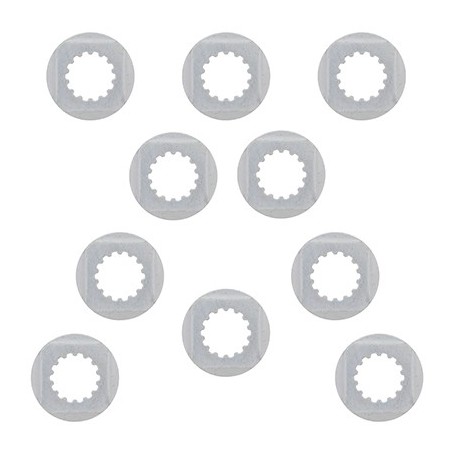 All Balls Podkładka (Zabezpieczenie) Nakrętki Zębatki Zdawczej Yamaha Yz85 '02-'12, Yz125 '87-'04 (10 Sztuk)