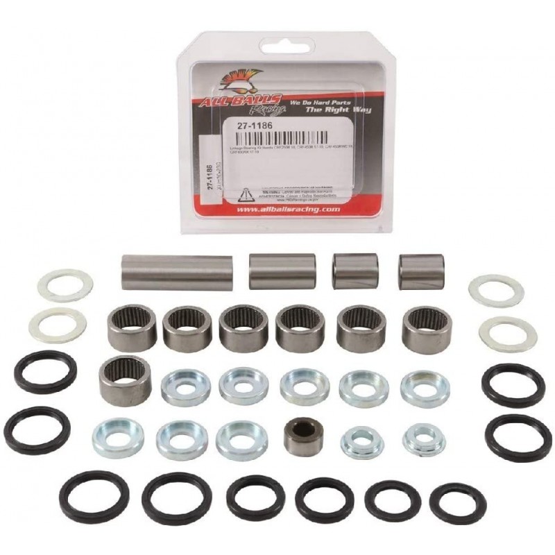 All Balls Zestaw Naprawczy Łącznika (Przegubu) Wahacza Honda Crf250R 18, Crf450R 17-18, Crf450Rx 17-18
