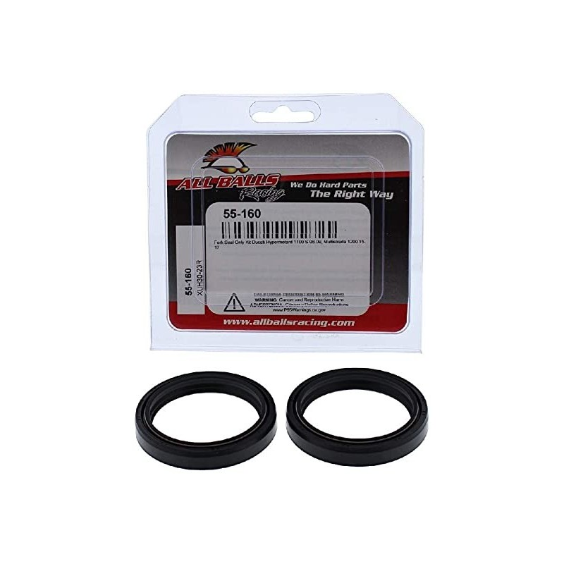 All Balls Uszczelniacze Przedniego Zawieszenia Olejowe Ducati Hypermotard 1100 S 08-09, Multistrada 1200 15-17