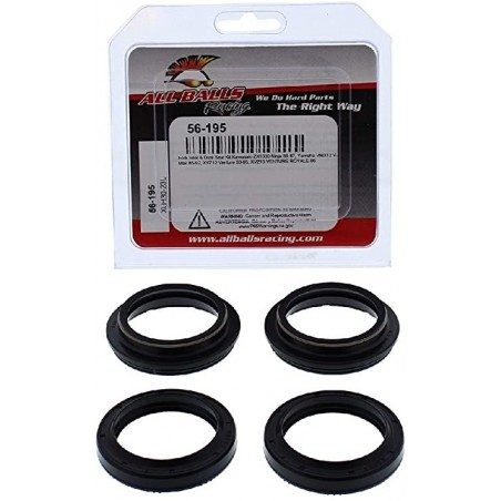 All Balls Komplet Uszczelniaczy Olejowych I Pyłowych Yamaha Vmx12 V-Max 85-92, Xvz12 Venture 83-85, Xvz13 Venture Royale 86