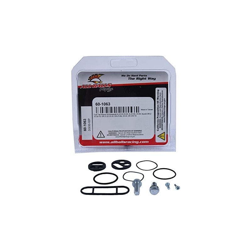 All Balls Zestaw Naprawczy Kranika Kawasaki Klx125 03-06, Klx125L 03-06, Suzuki Dr-Z 70 08-17, Dr-Z125 03-17, Dr-Z125L 03-17