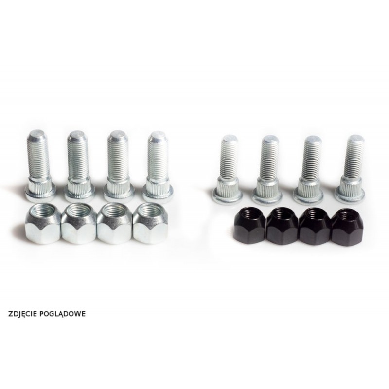 All Balls Szpilki I Nakrętki Koła Przedniego / Tylnego Suzuki King Quad/Eiger/Quad Master/Vinson