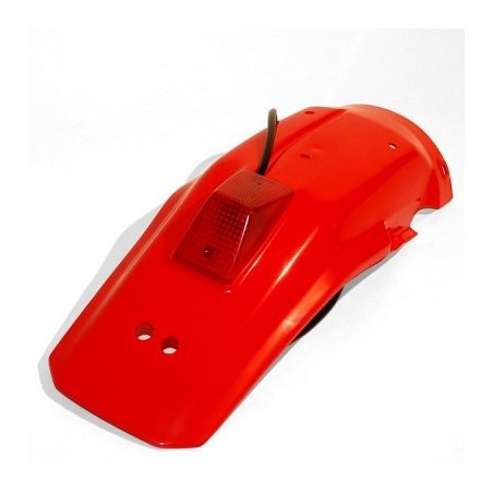 Ufo Błotnik Tył Honda Xr 600R '88-'00 Z Lampką Kolor Czerwony