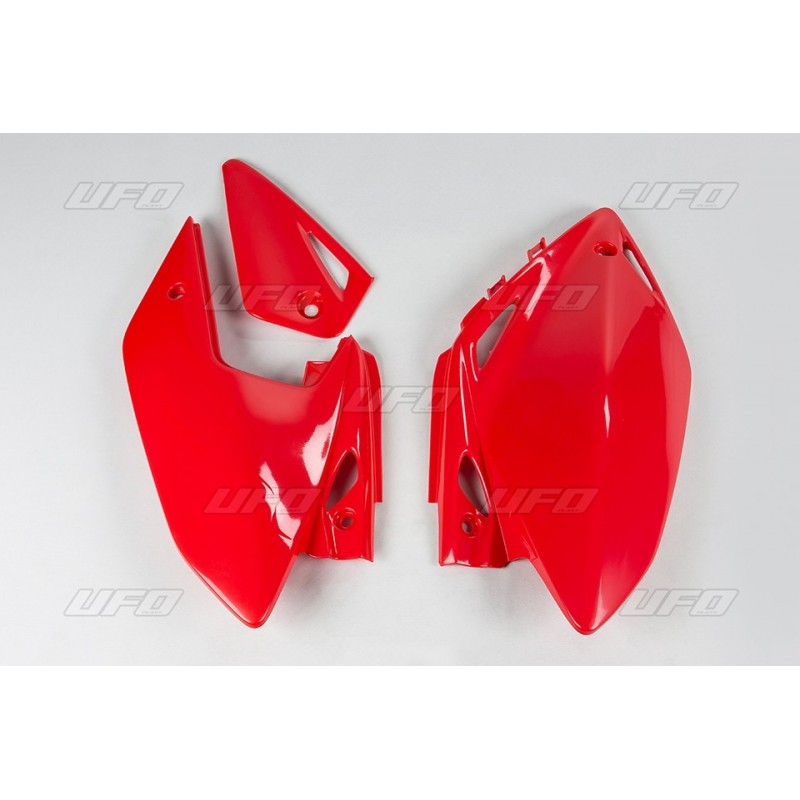 Ufo Boczki Tylne Honda Crf 450X 05-16 Kolor Czerwony