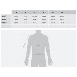 Acerbis kurtka Moto X-Duro W-Proof Niebieska