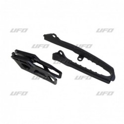 Ufo Komplet Ślizg (Su04944001) + Prowadnica (Su04945001) Suzuki Rmz 450 '18 Kolor Czarny