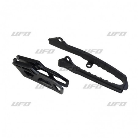 Ufo Komplet Ślizg (Su04944001) + Prowadnica (Su04945001) Suzuki Rmz 450 '18 Kolor Czarny