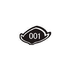 Ufo Komplet Ślizg (Ya03830) + Prowadnica (Ya03871) Yamaha