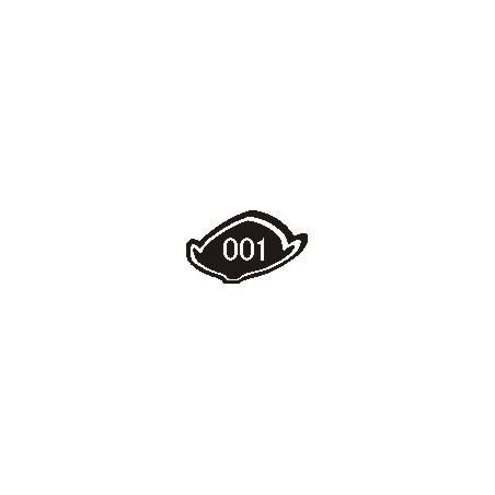 Ufo Komplet Ślizg (Ya03876) + Prowadnica (Ya03871) Yamaha